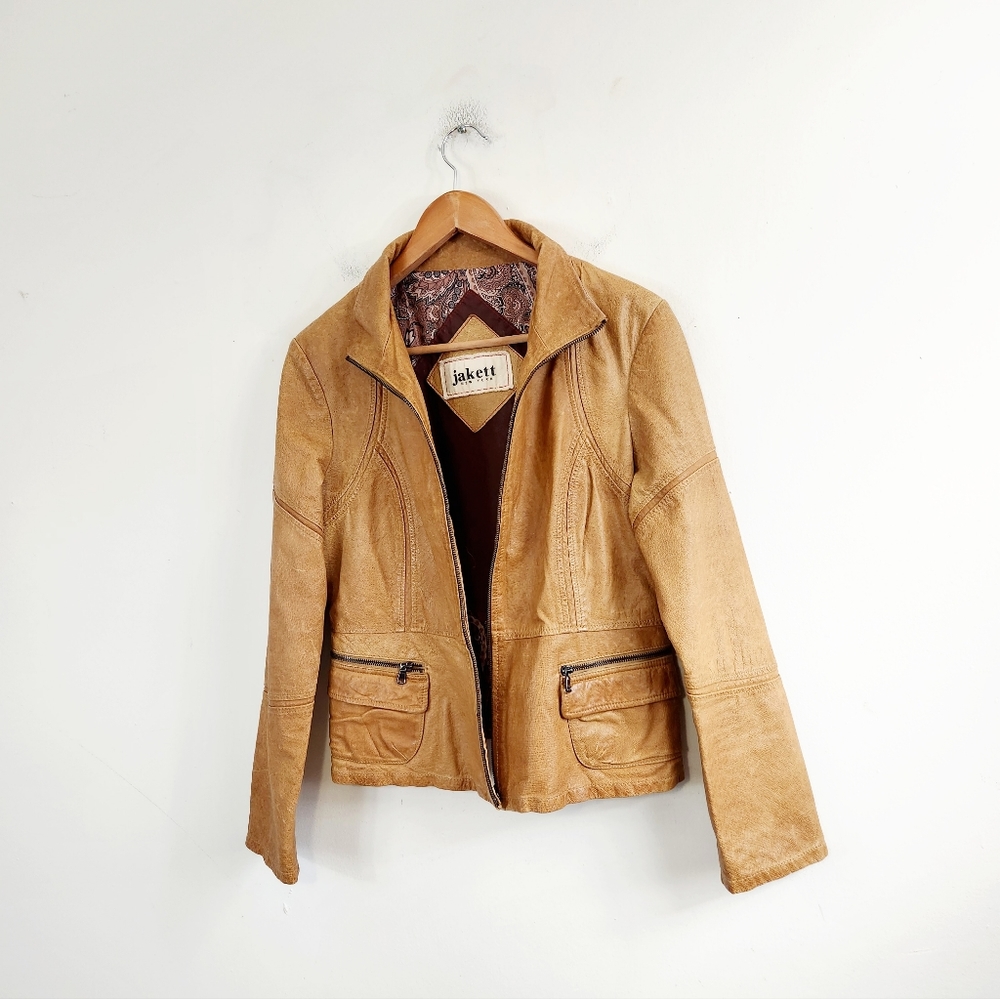 Jakett New York leather jacket